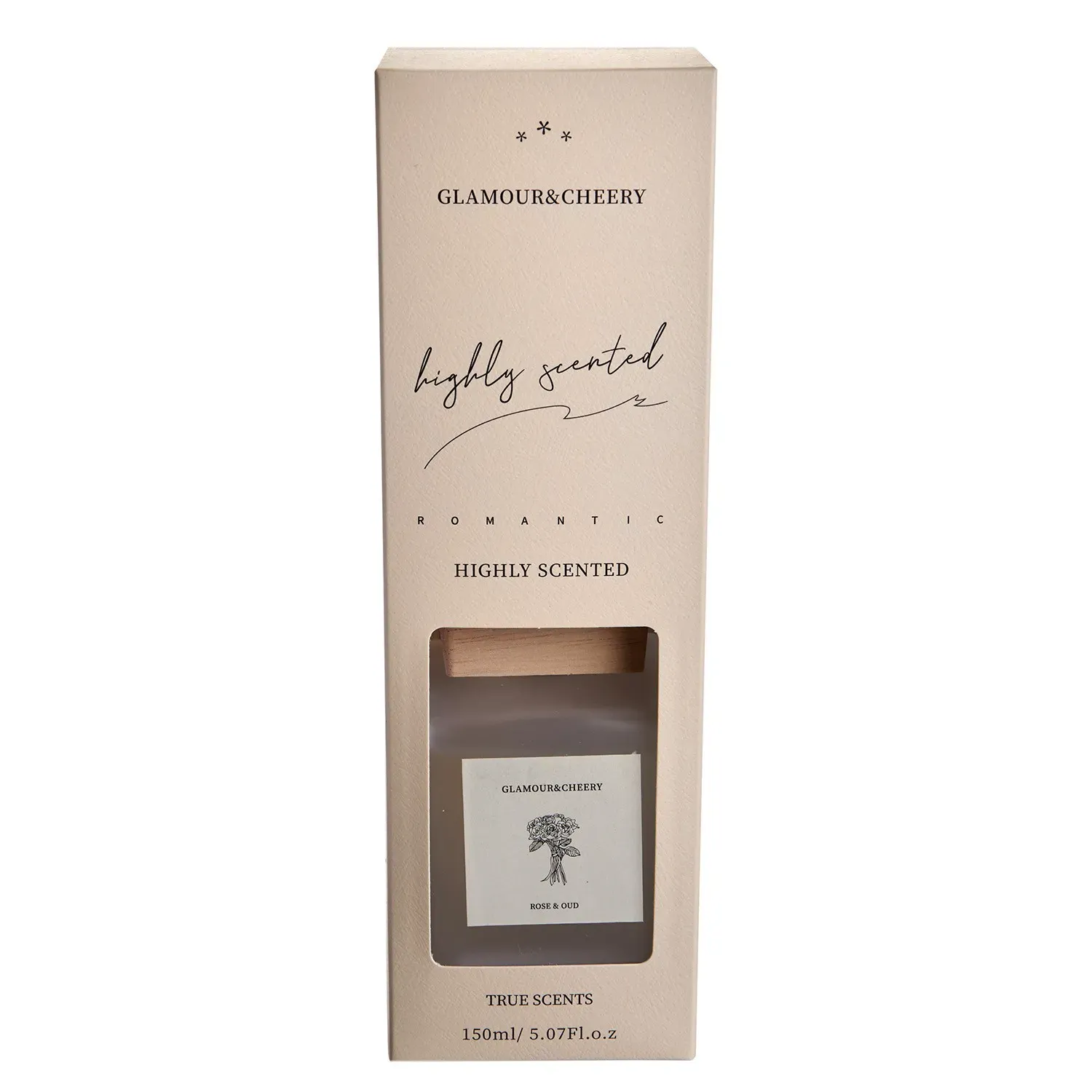 Difuzor de arome "Glam Medium" Rose &amp;amp; Oud photo 2