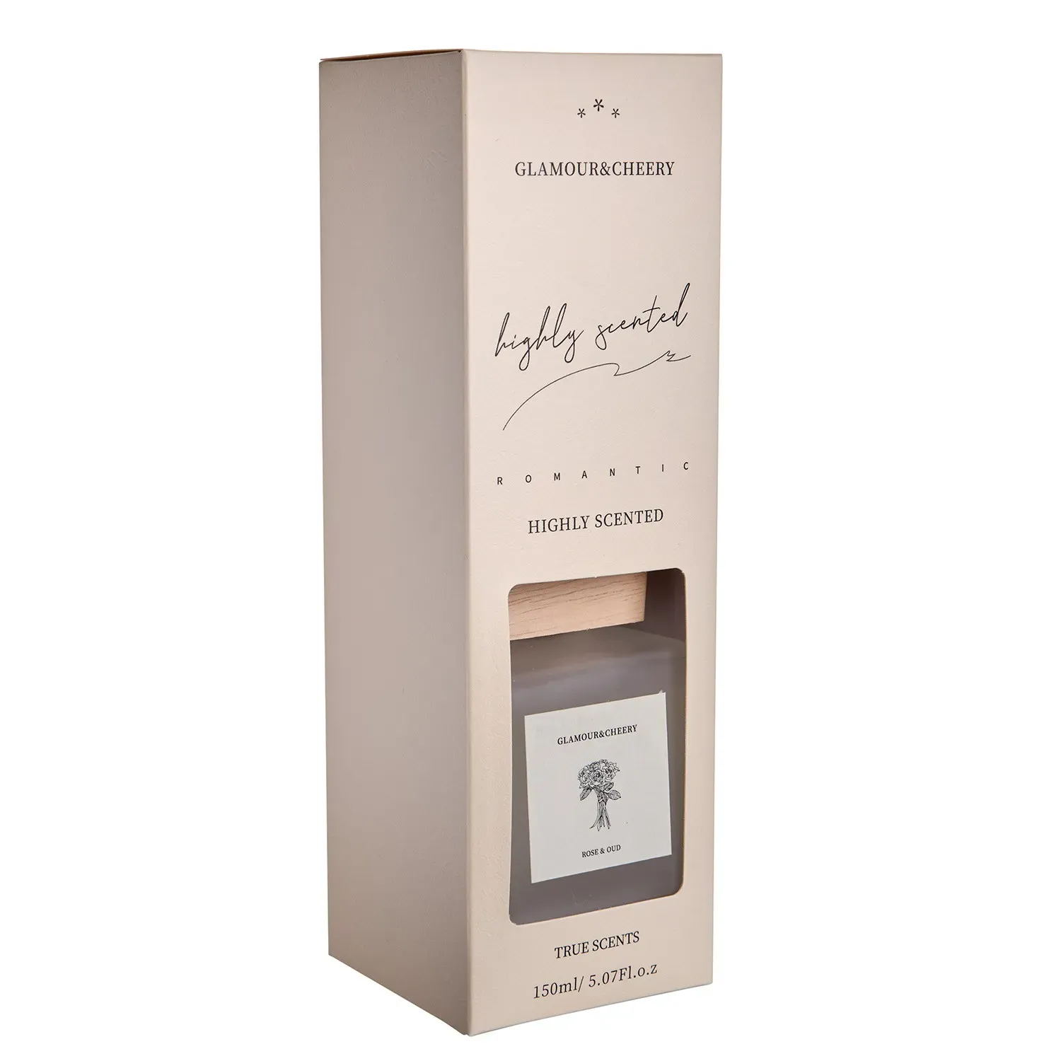 Difuzor de arome "Glam Medium" Rose &amp;amp; Oud photo 3