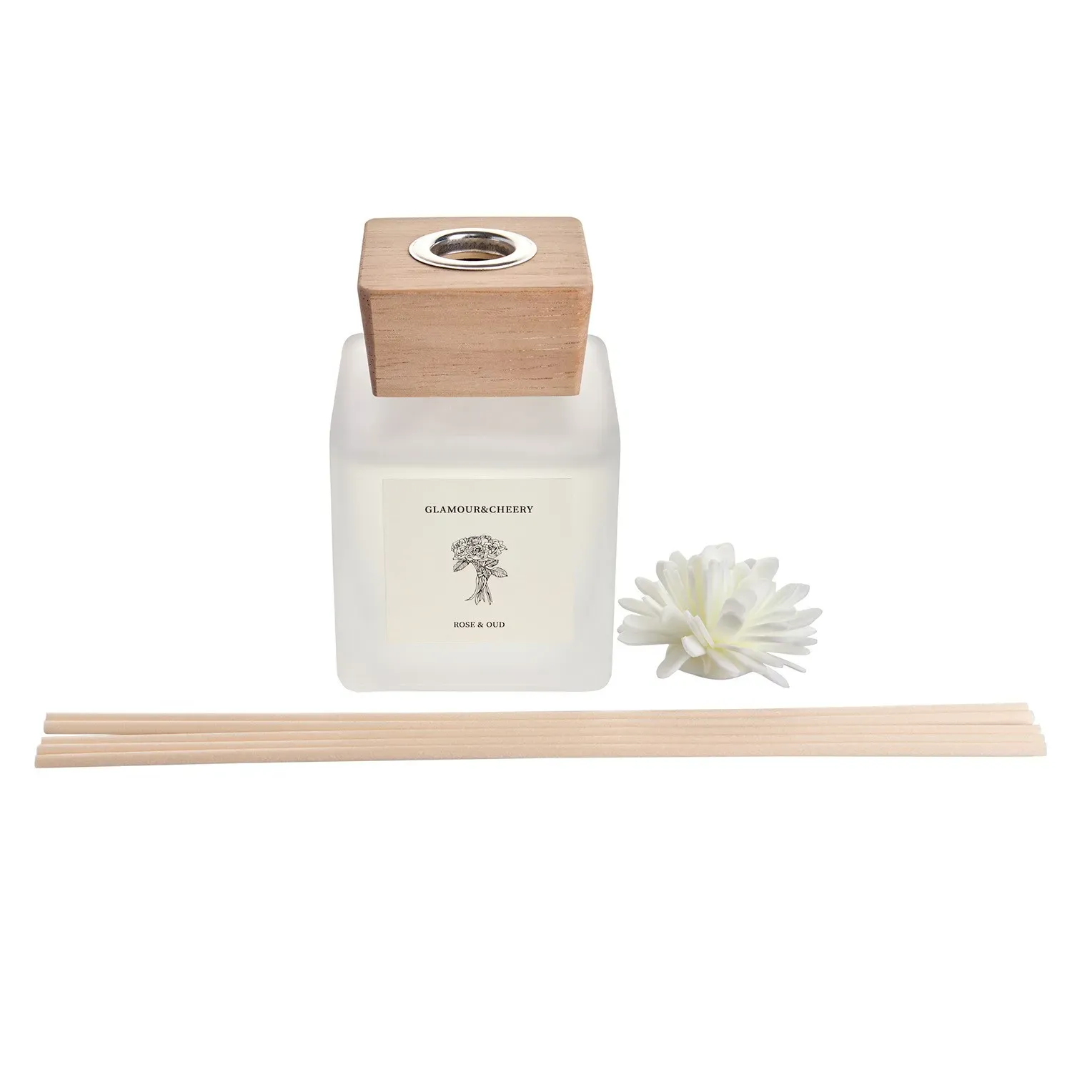 Difuzor de arome "Glam Medium" Rose &amp;amp; Oud photo 5