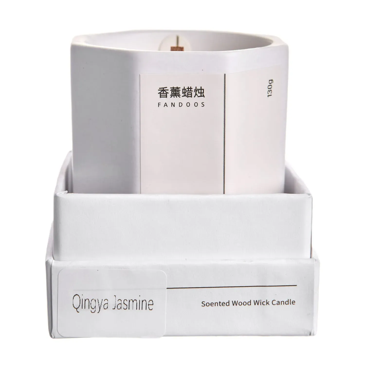 Lumanare parfumata "Grace" Qingya Jasmine photo 4