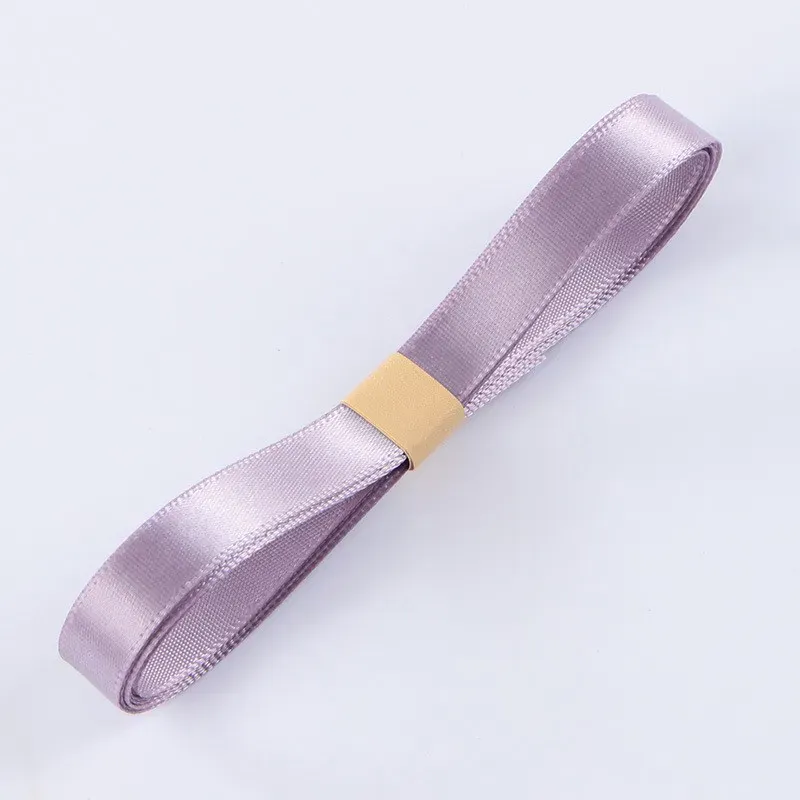 Panglică poliester, liliac, 1cm / 82,29 m
