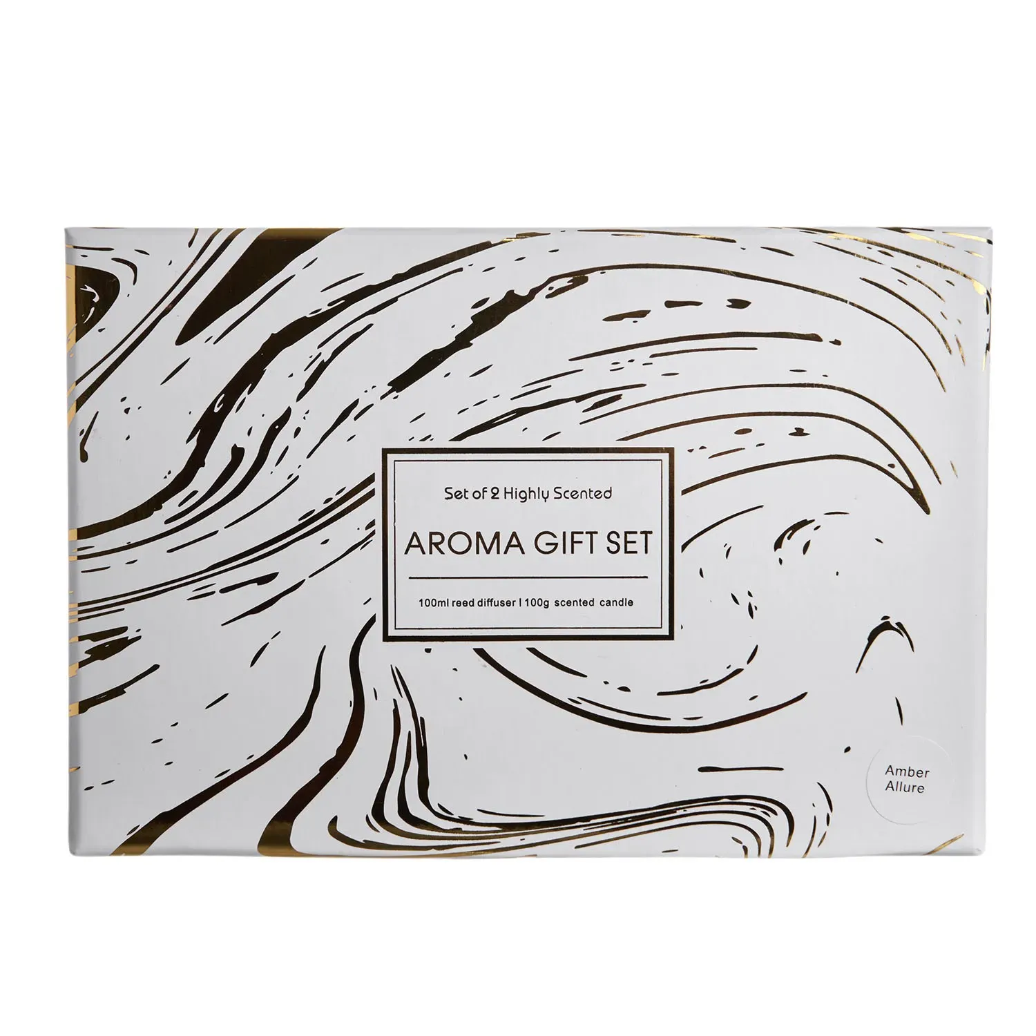 Set difuzor de aromă și lumânare de aromă "Gifty" White musk photo 5