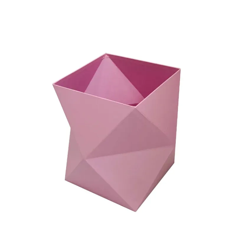 Cutie cu flori geometrice roz „Forme” 26.5х26.5х24