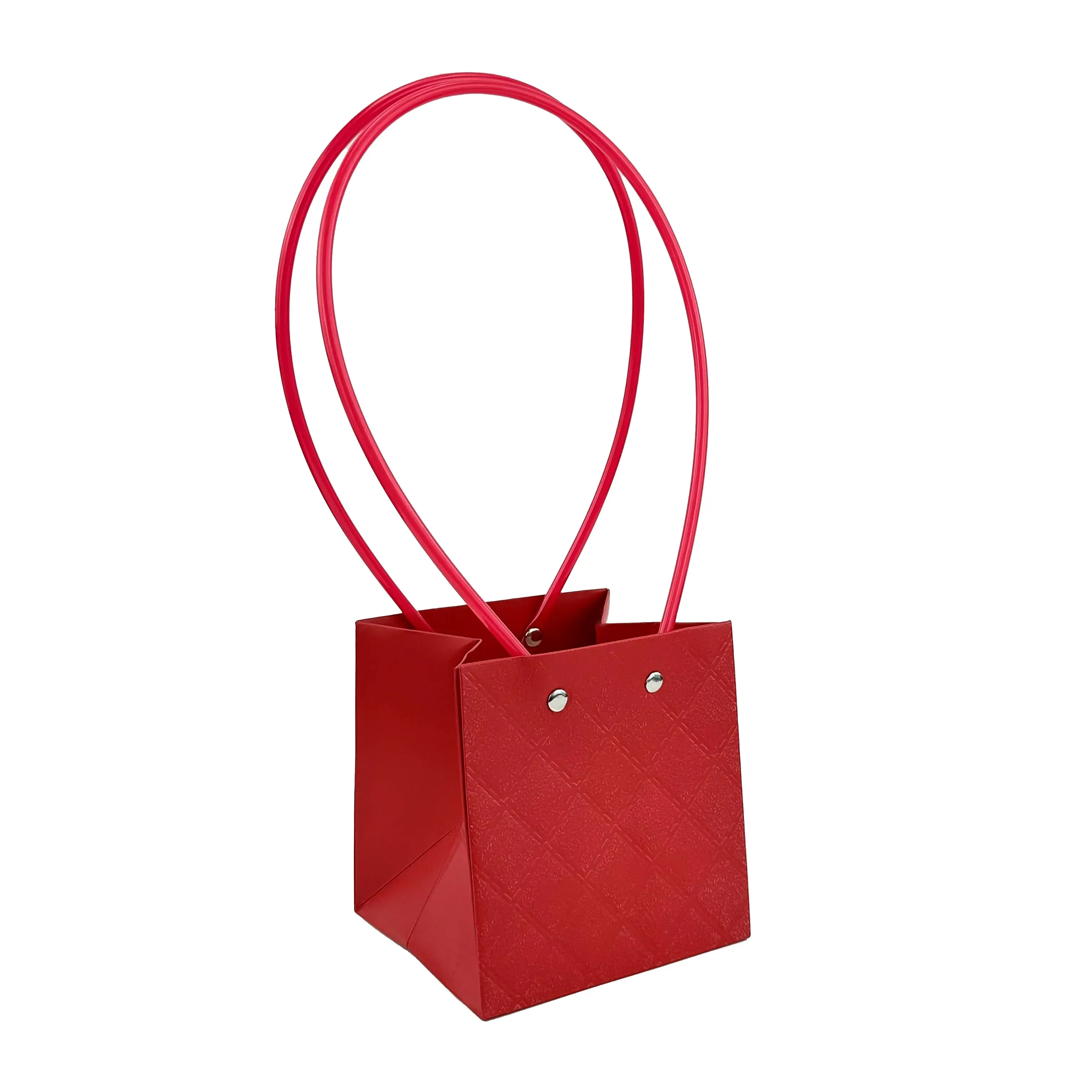 Set 10 genti visiniu, model cu diamante