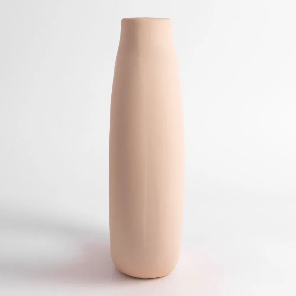 Vaza ceramica "Buddha" piersica 20x5 photo 2