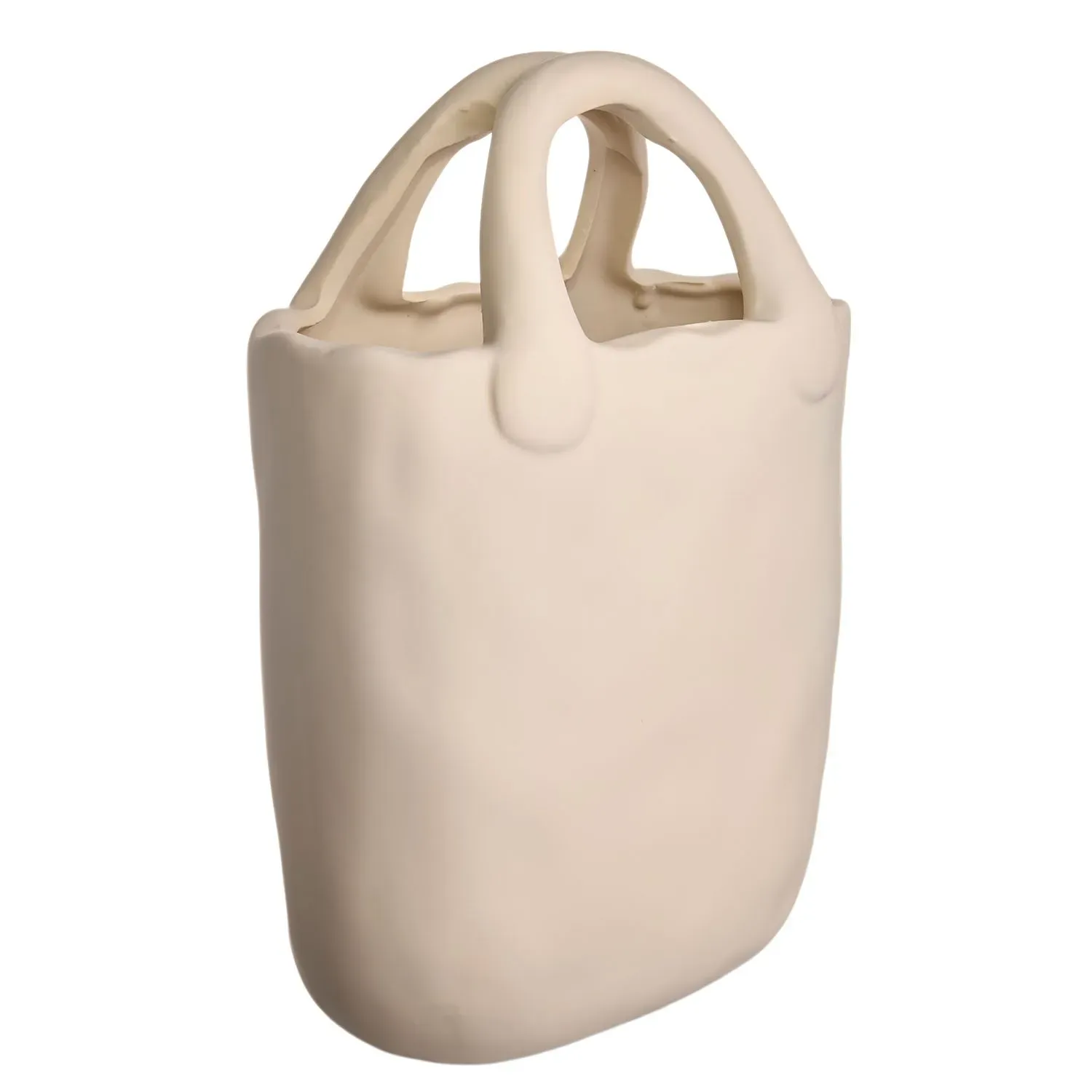 Сумка керамическая Vaza 'Handbag L' кремовая 28x17 photo 2