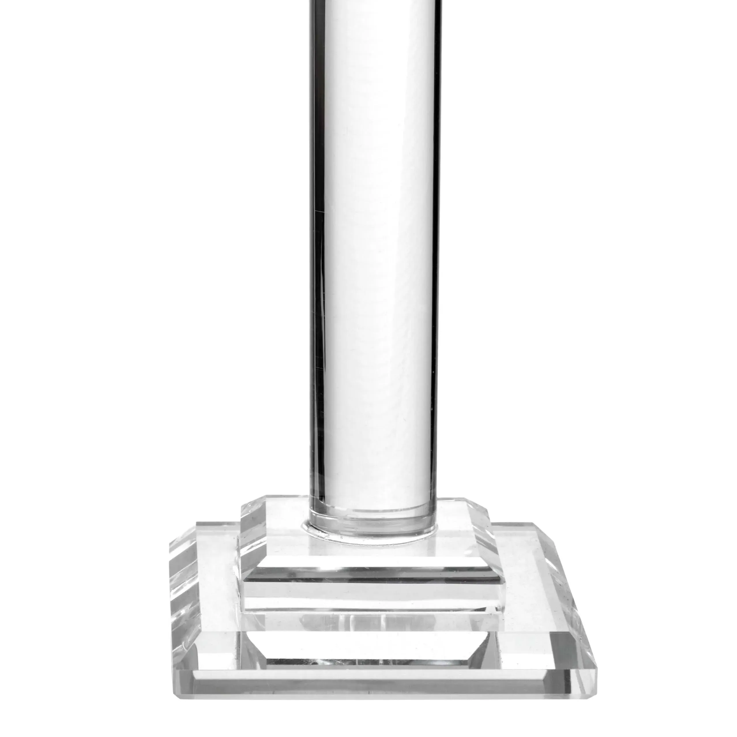 Small glass candle holder for a "Strong M" candle photo 3