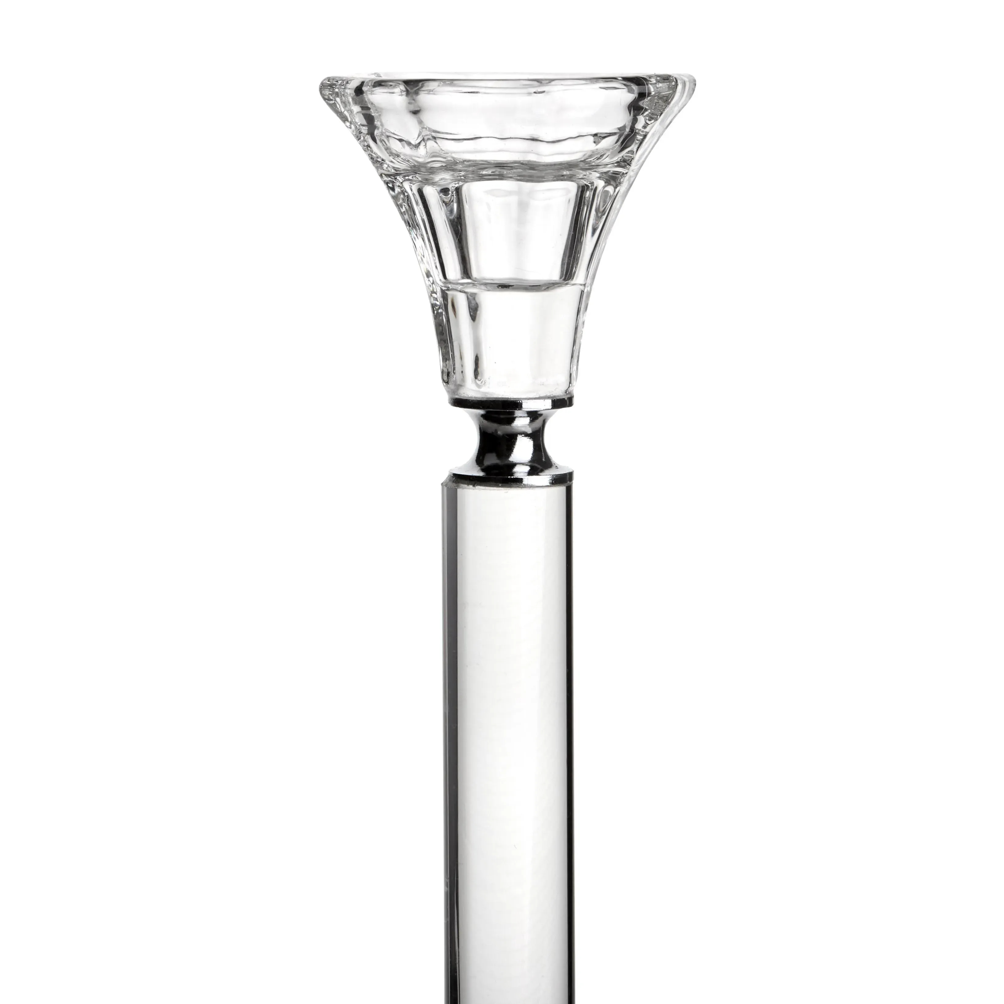Suport de lumânare din sticlă, cu așchii de sticlă, pentru o lumânare "Glass S" photo 2