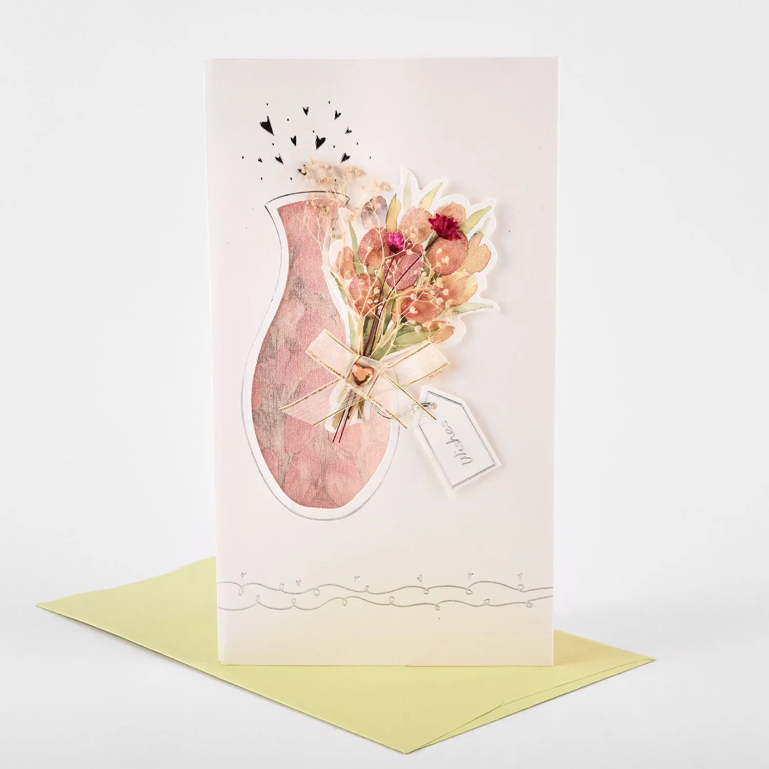 Gift cards with envelope, 12 pieces, 6 designs, 22x13cm photo 4