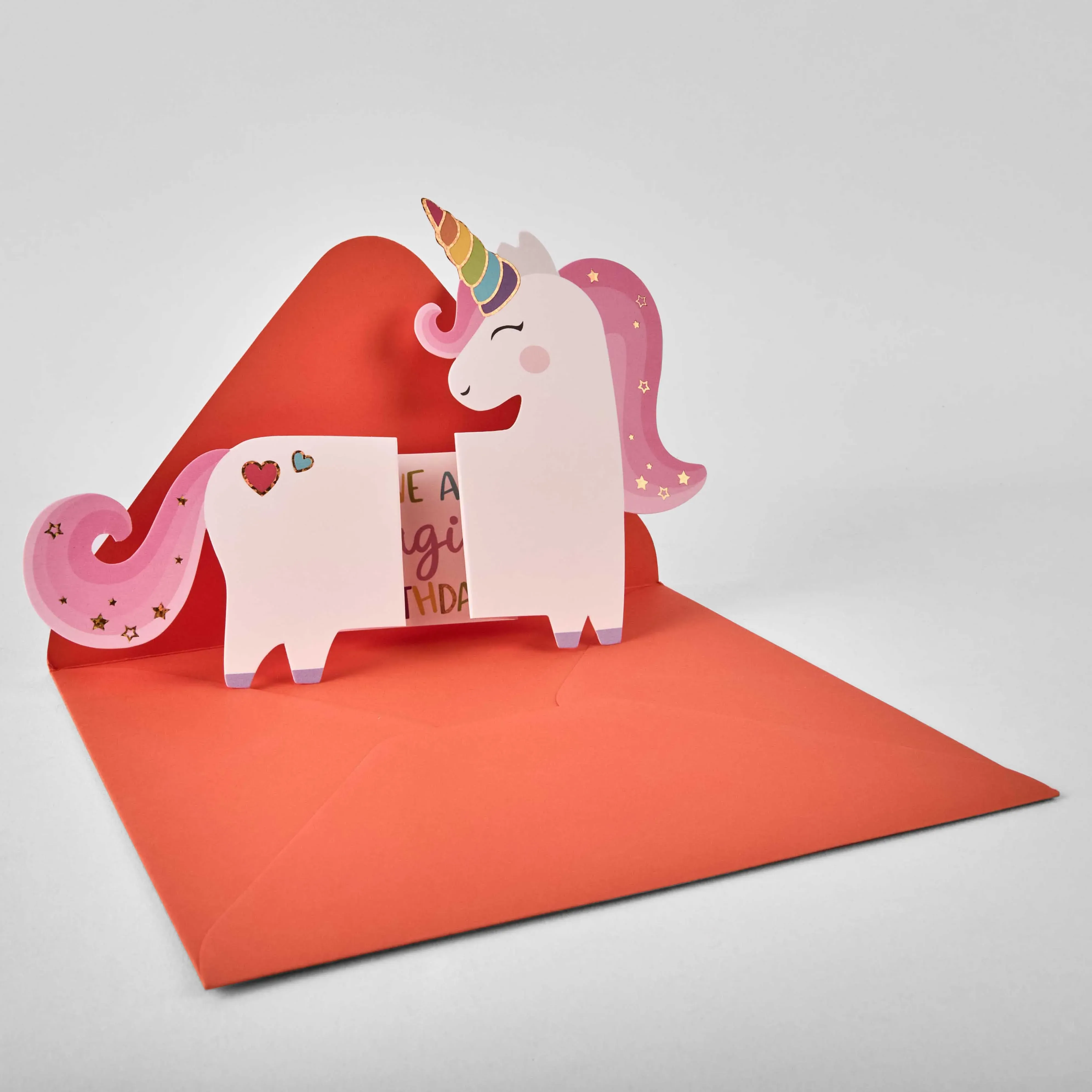 3D gift cards with envelope, 72 pcs, 9 designs, 15x13cm photo 2