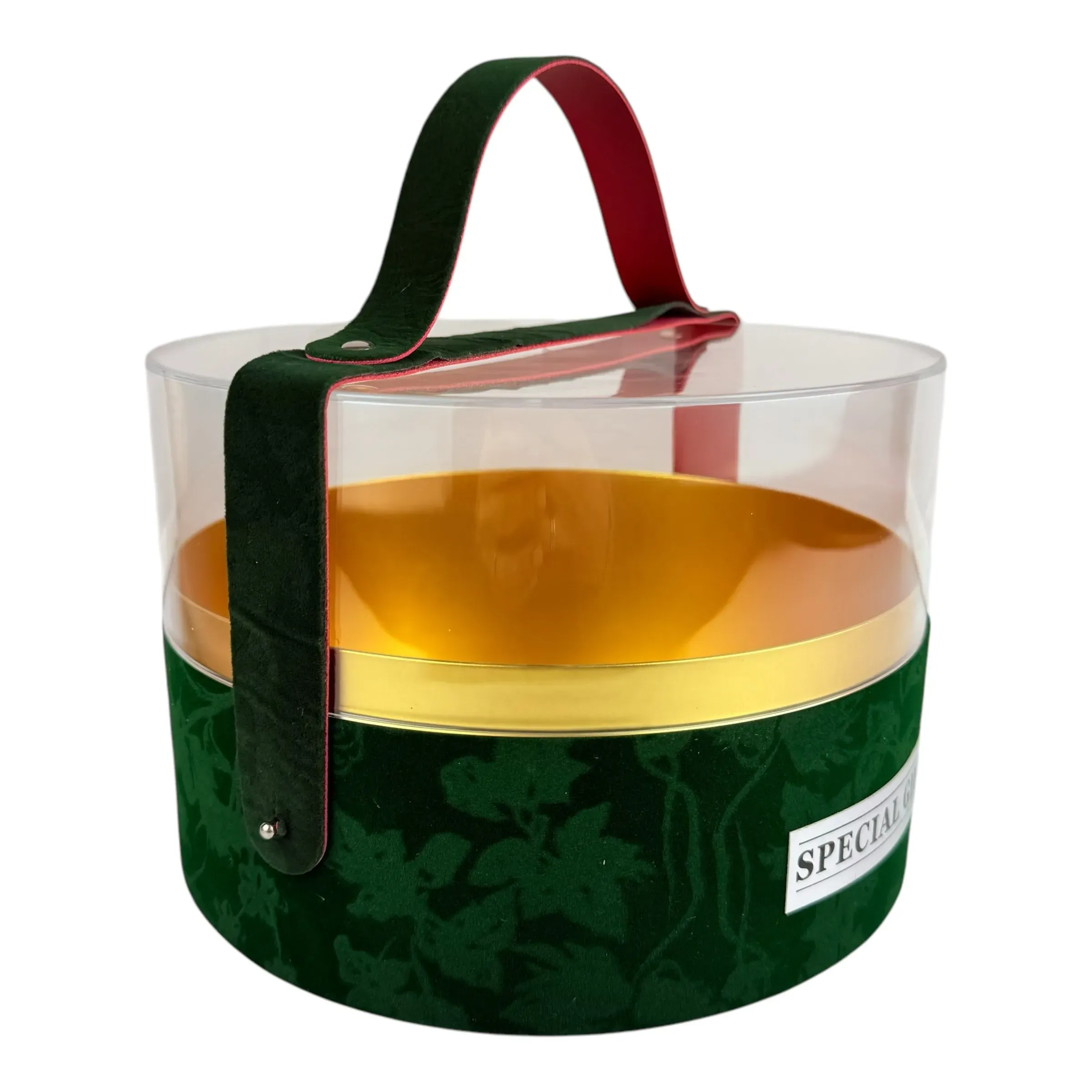 Cutie rotunda, verde "Bagy" photo 2