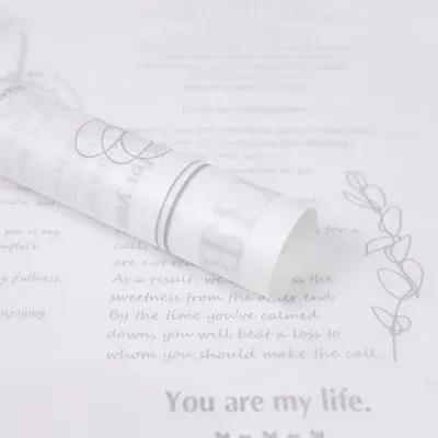 Newspaper silk paper #03