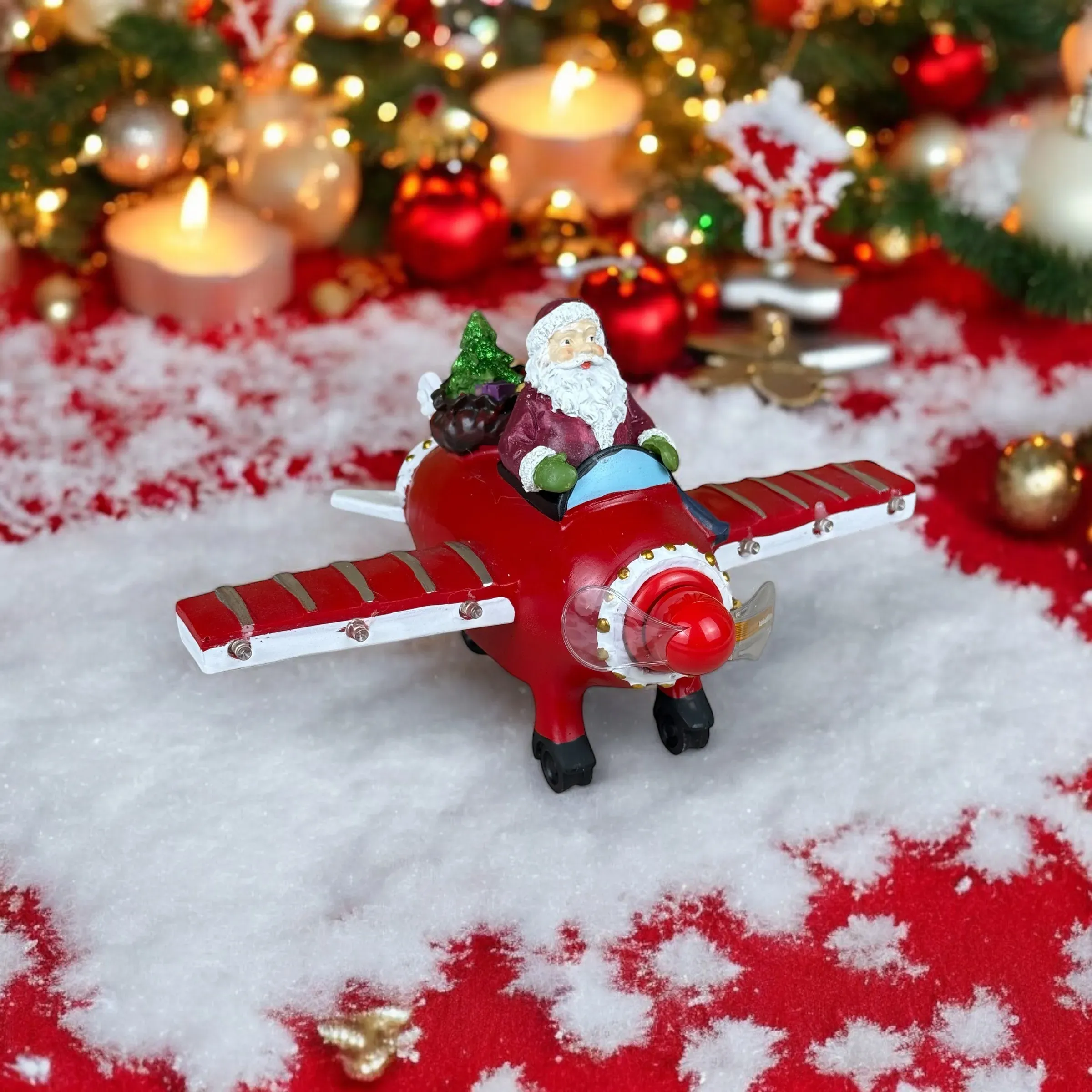 Figurină interactivă „Avionul lui Moș Crăciun” photo 2