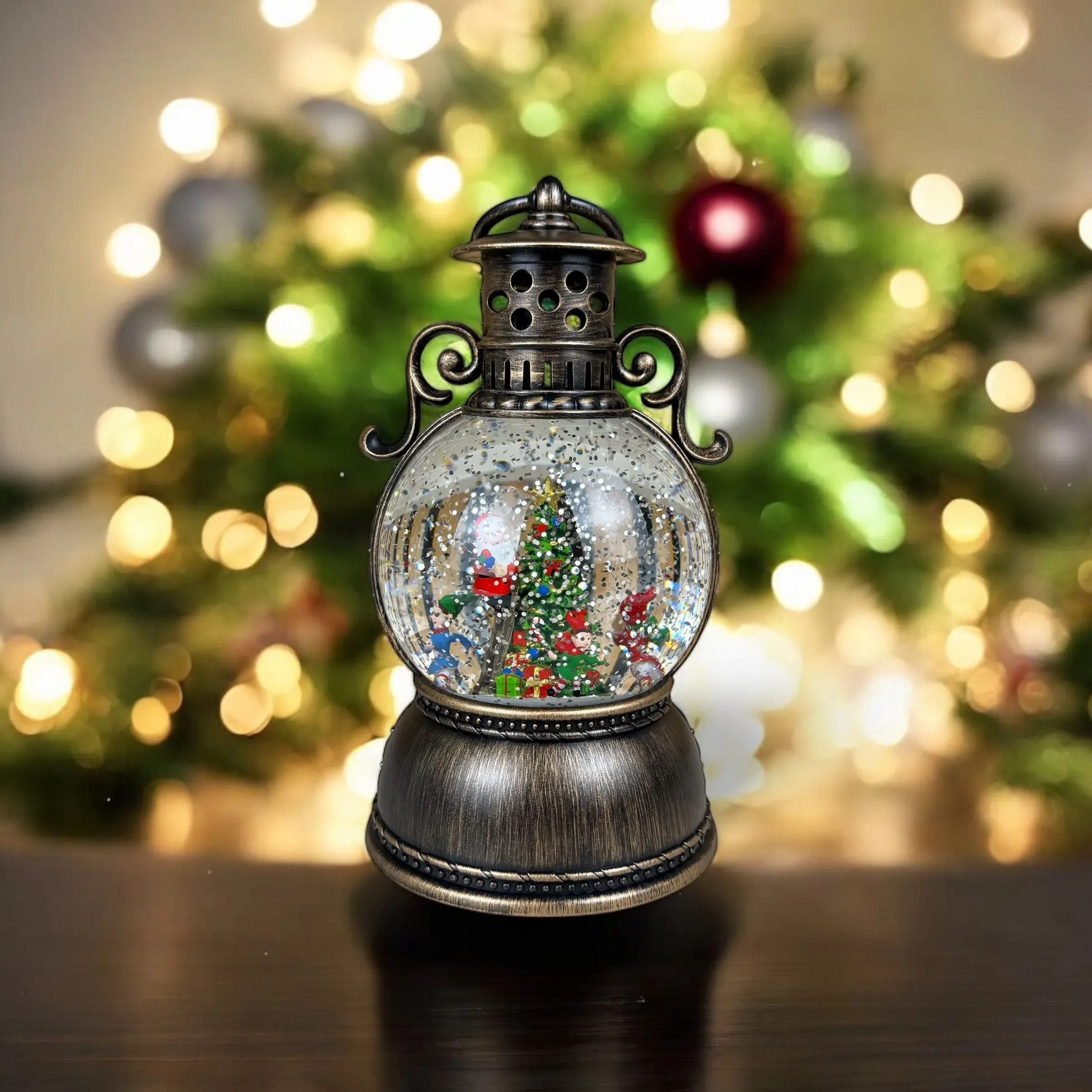 Interactive figurine "Ancient lamp #5" bronze photo 2