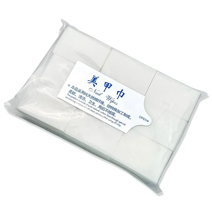 Servetele Unghii Cotton, Alb, 900 buc.