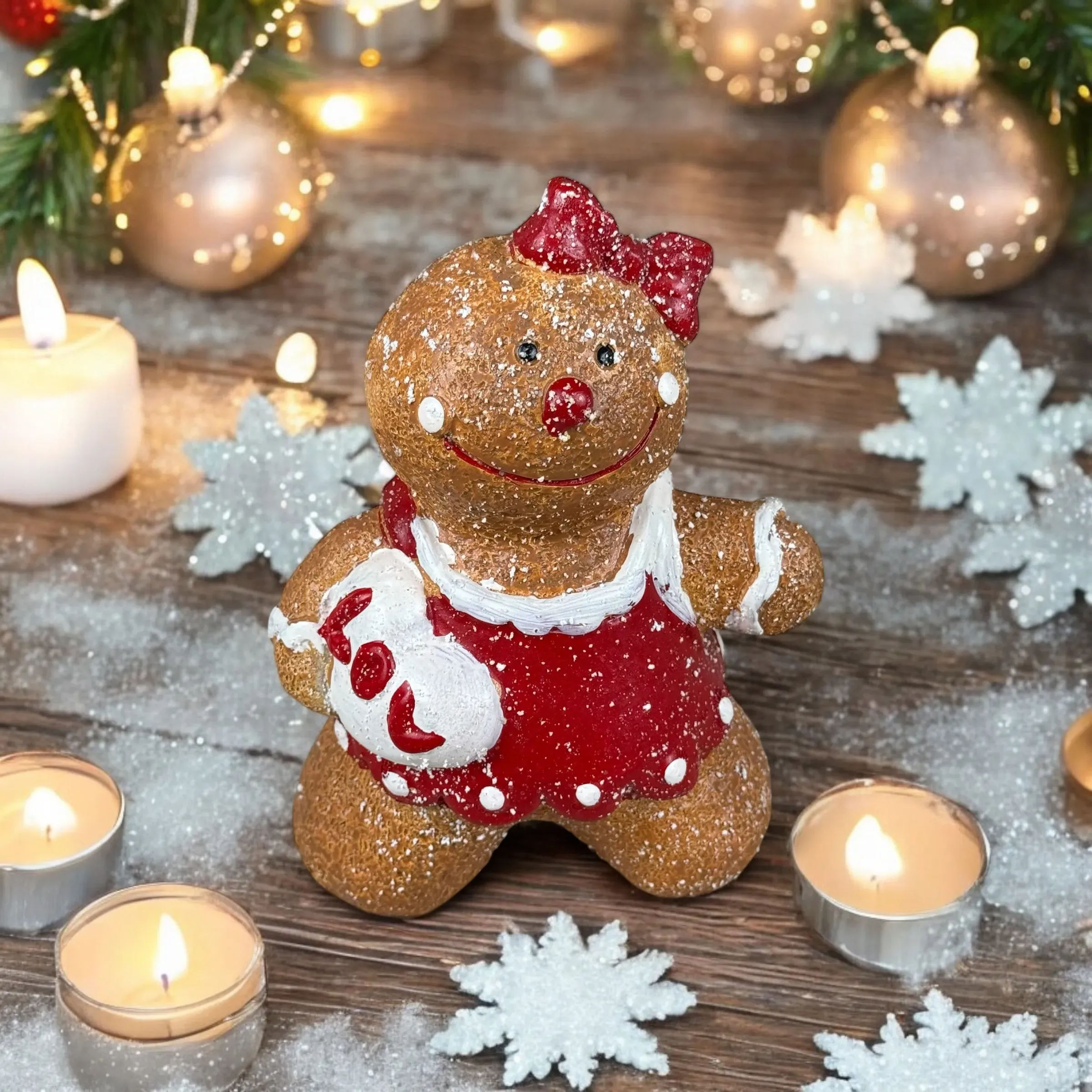 Set de două figurine de Crăciun „Turtă dulce #1”, 12/7/18 photo 2