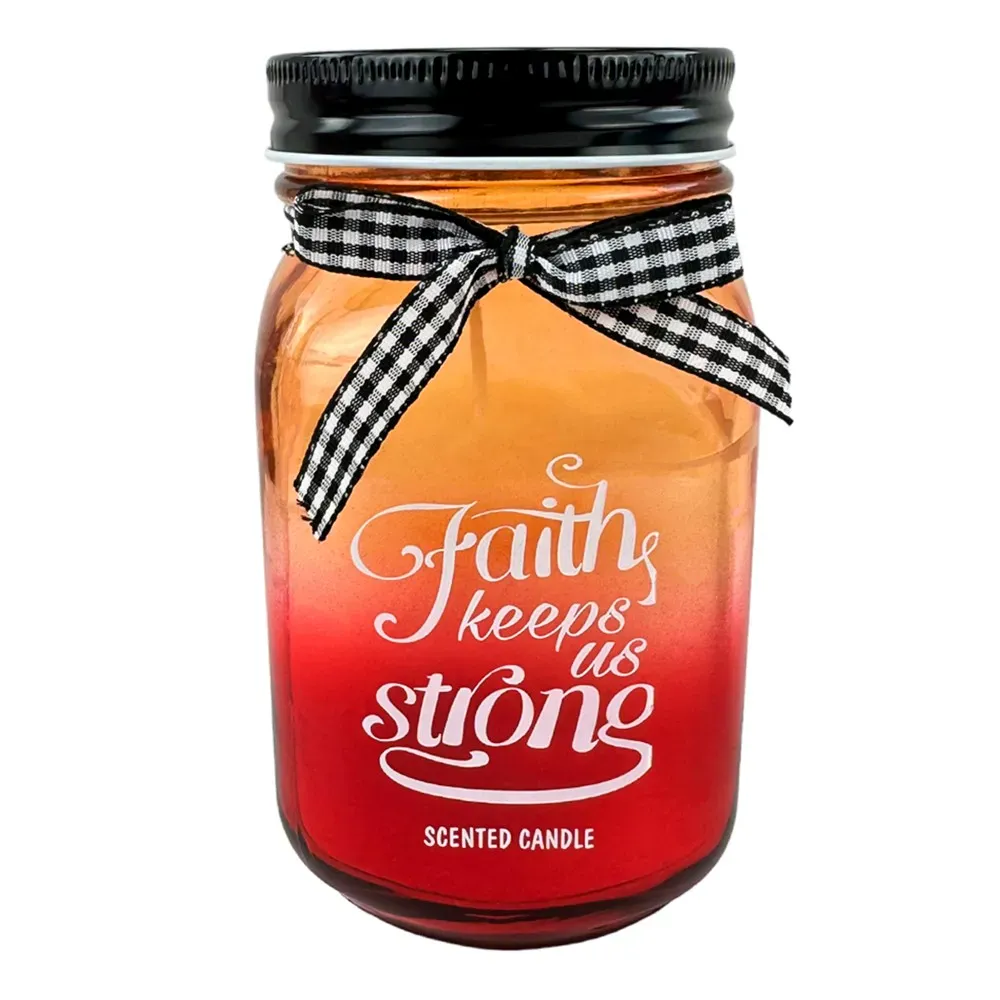 Scented candle "Eden" fruit blend #6
