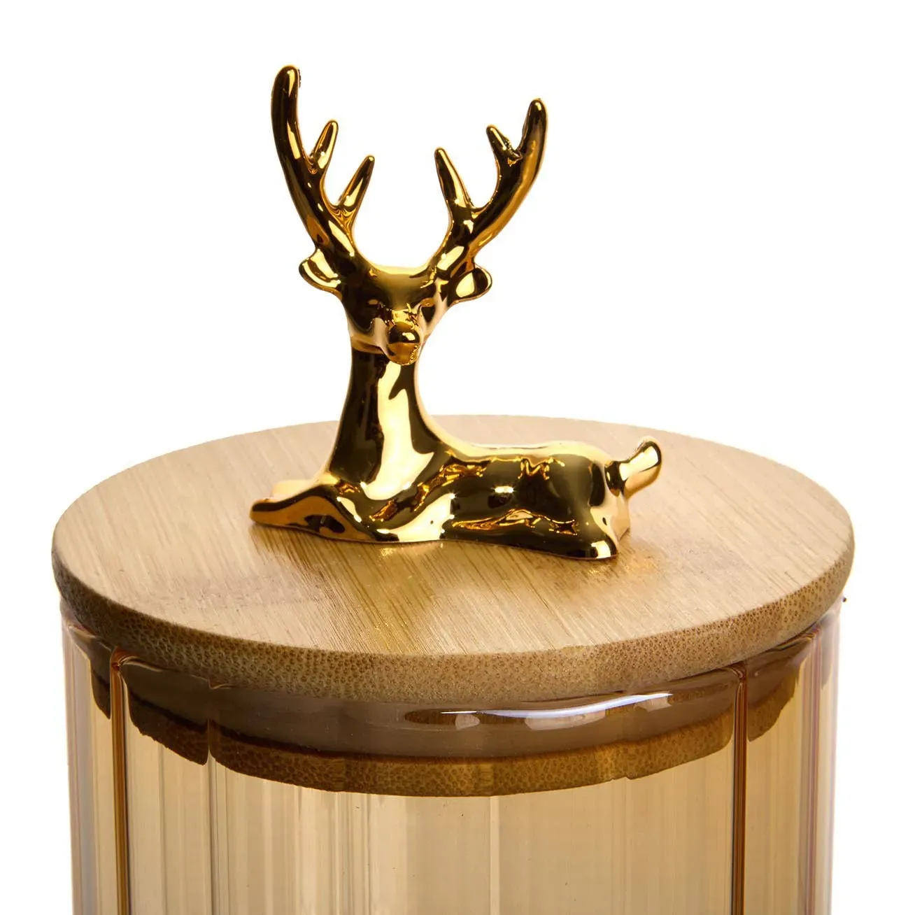 Borcan de depozitare "Gold Deer M" 15x9 photo 3