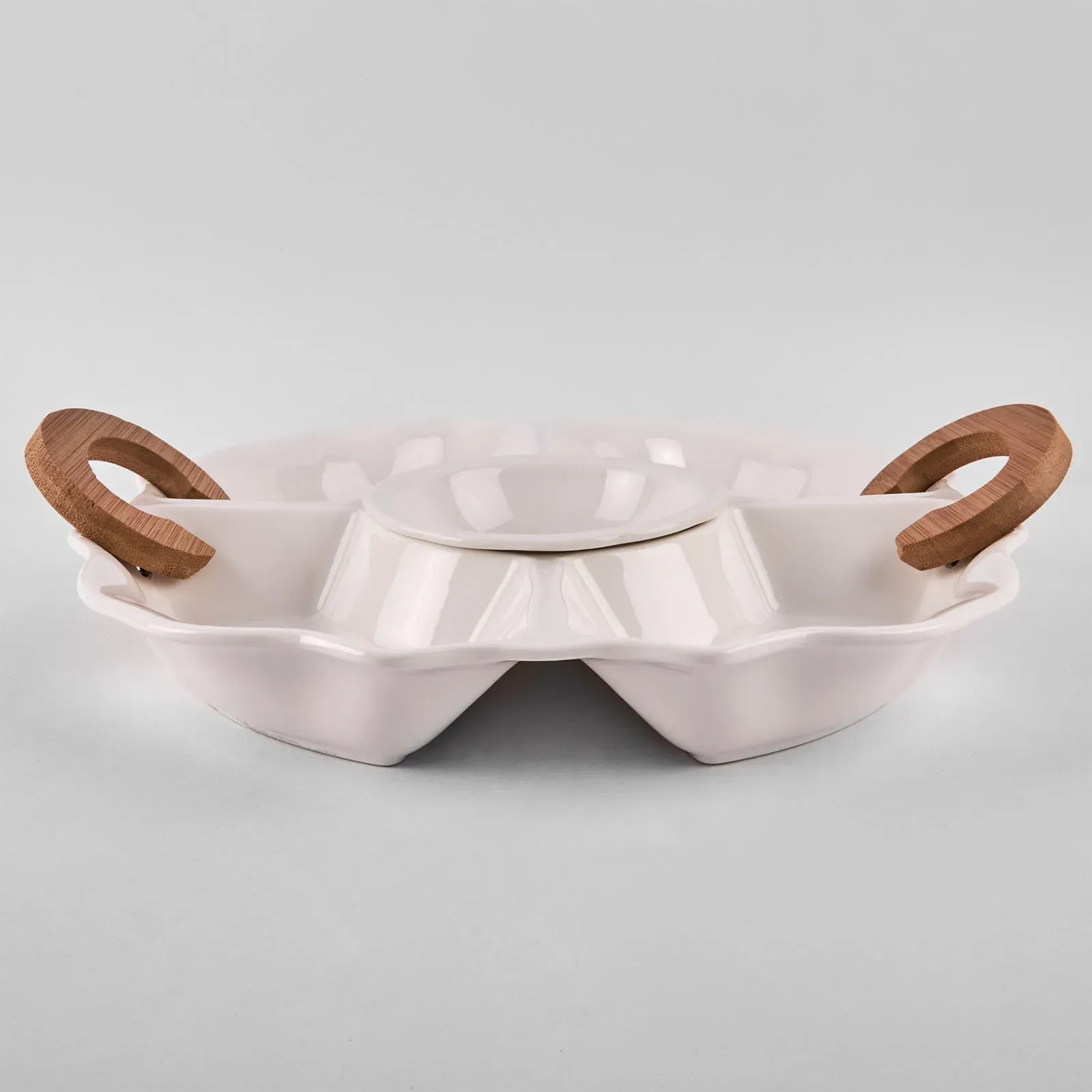 Set aperitiv din ceramica "Gratia" cu maner