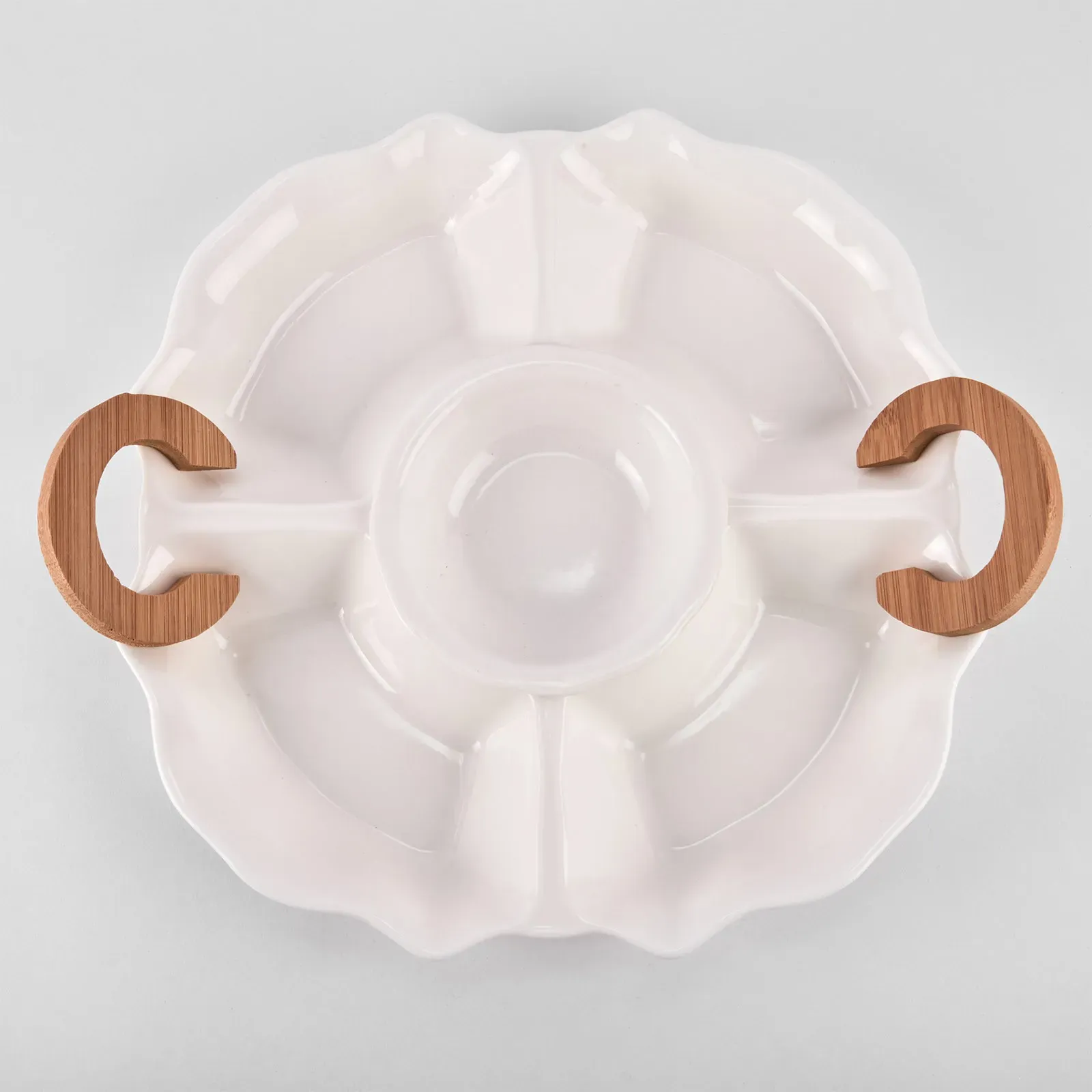 Set aperitiv din ceramica "Gratia" cu maner photo 2