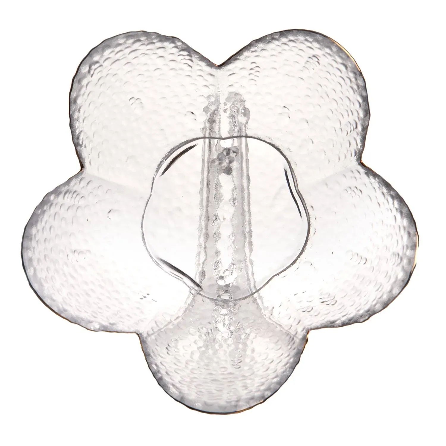 Bol din sticlă „Floare L”, 7/16 cm photo 2