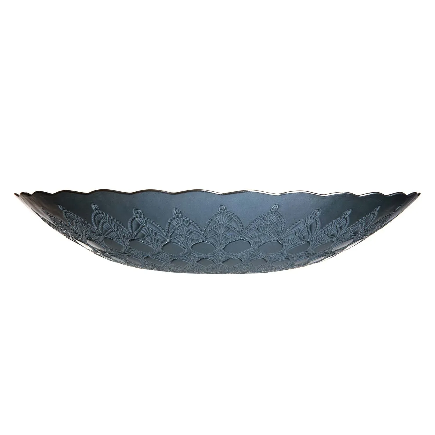 Blue breeze glass plate, 6/33 cm photo 2