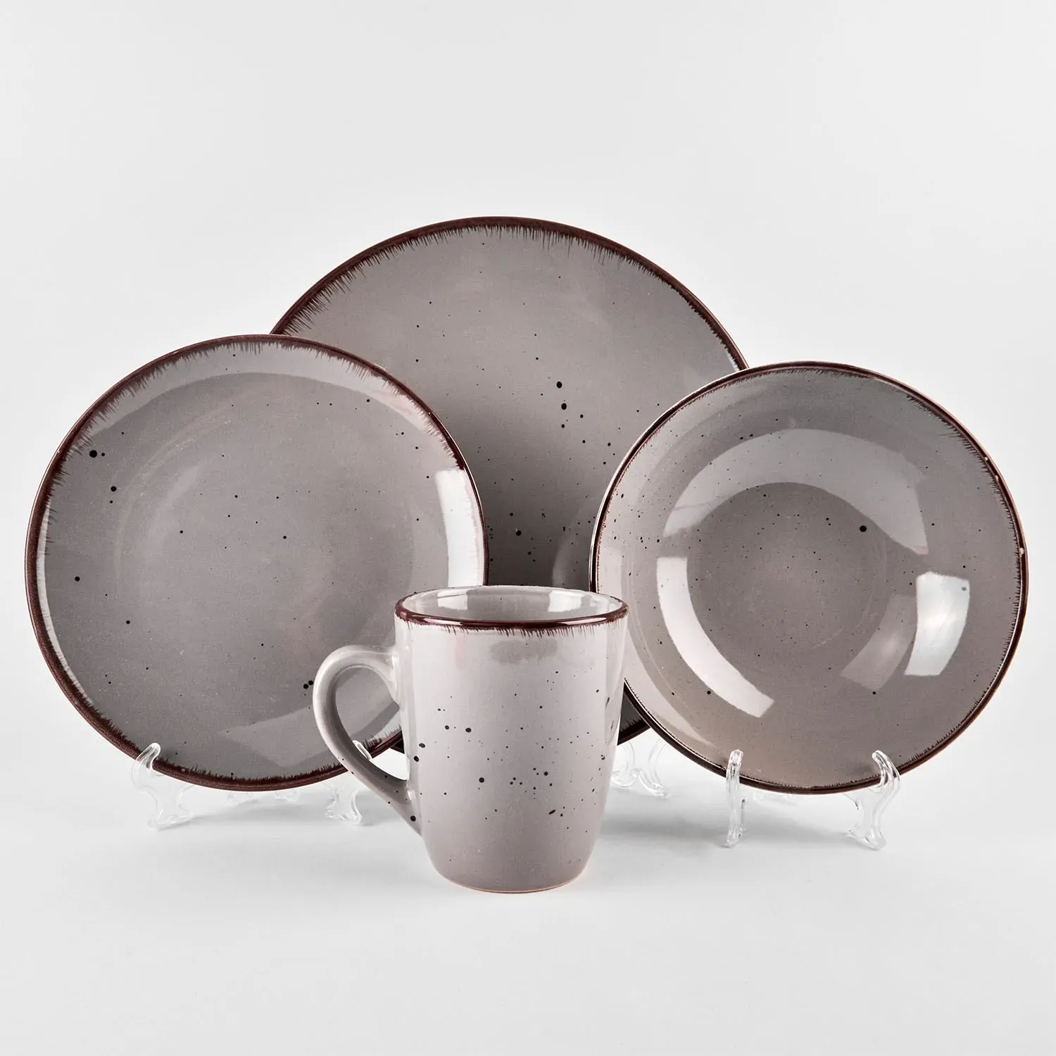 Set de vase de 16 piese "Dark side Moon"