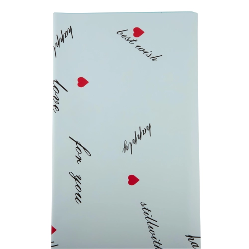 Celofan pentru flori "For you" albastru