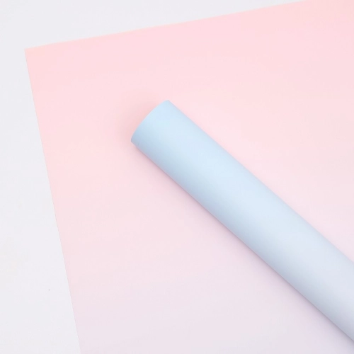 Celofan gradient roz-albastru 58x50cm #131