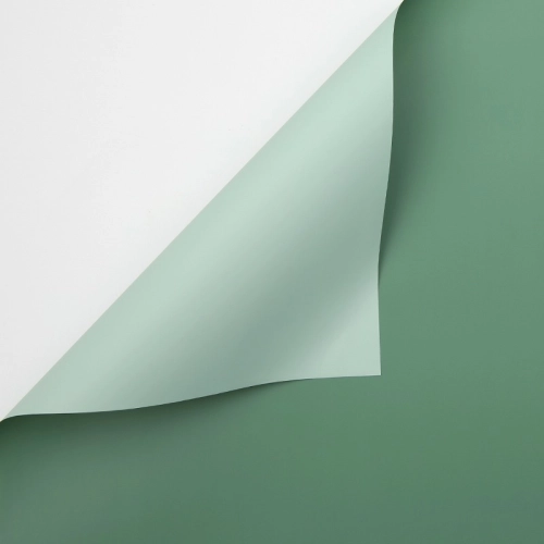 Celofan bicolor, verde deschis și smarald #095