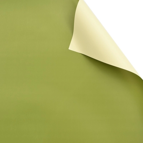 Celofan bicolor, verde armat + galben #15