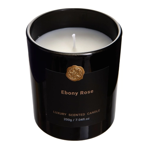 Lumanare parfumata "Black Lux" ebony rose