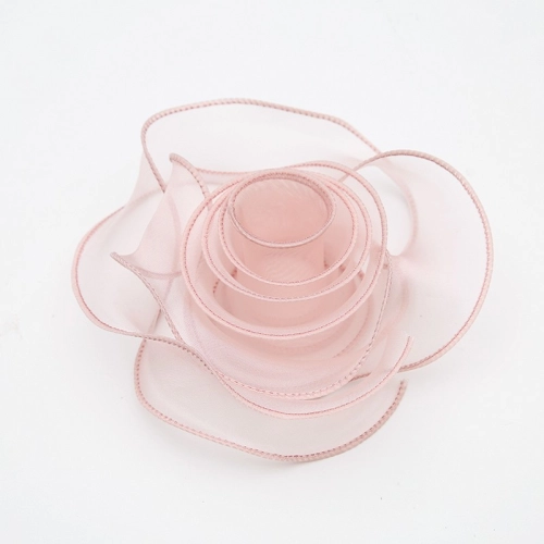 Panglică din organza "Premium", Pink,  4cm / 9.14m #164