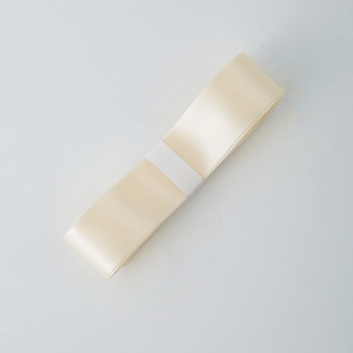 Panglică din poliester, Apricot, 2,5 cm / 32 m #1688
