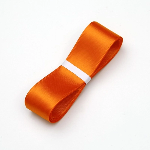 Panglică din poliester, autumn orange, 2,5 cm / 32 m #051