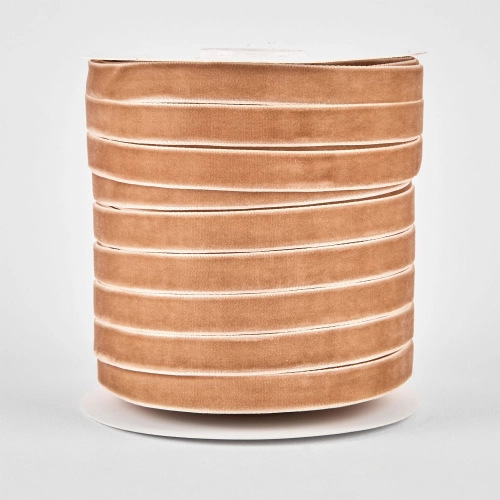 Banda de velur, culoare #18, 1cm/45,72 m