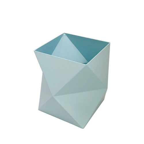 Cutie geometrică cu flori albastre „Shapes” 26.5х26.5х24