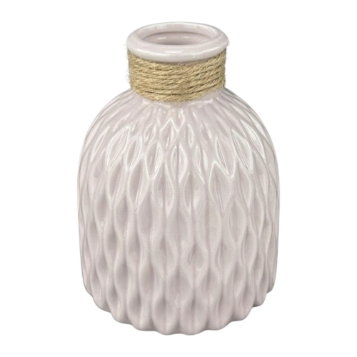 Vaza ceramica "Lindo" roz