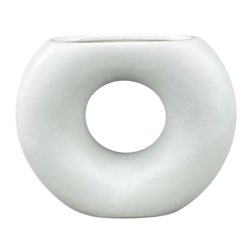 Vaza din ceramica "Matte" alb