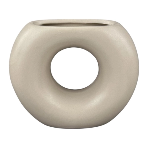 Vaza ceramica "Mate" crema