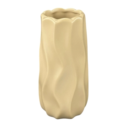 Vaza mica din ceramica "Val" crema