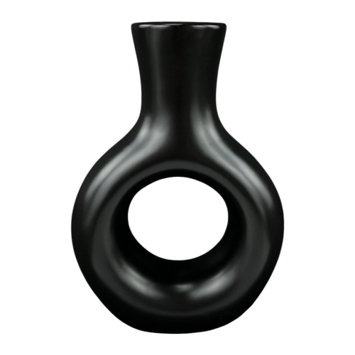 Vaza ceramica negru "Alb-negru"