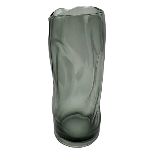 Vaza de sticla "Iceberg S" gri
