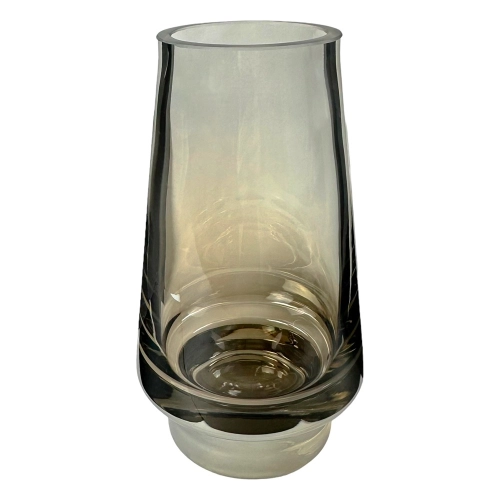 Vaza de sticla "Like a lamp M" gri