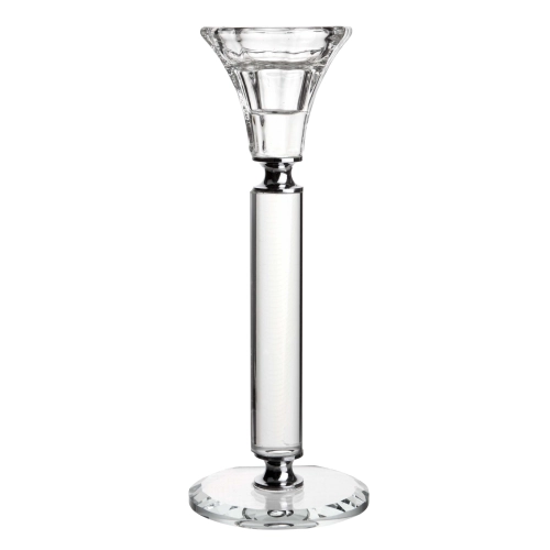 Suport de lumânare din sticlă, cu așchii de sticlă, pentru o lumânare "Glass S"