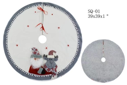 Fusta brad de Crăciun "Santa and Dear" Ø - 100