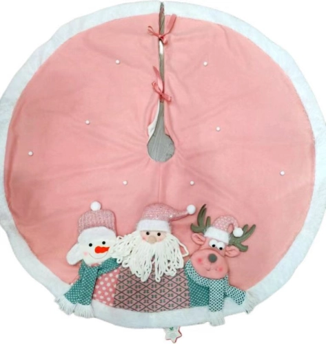 Fusta brad de Crăciun "Christmas team" Ø - 120