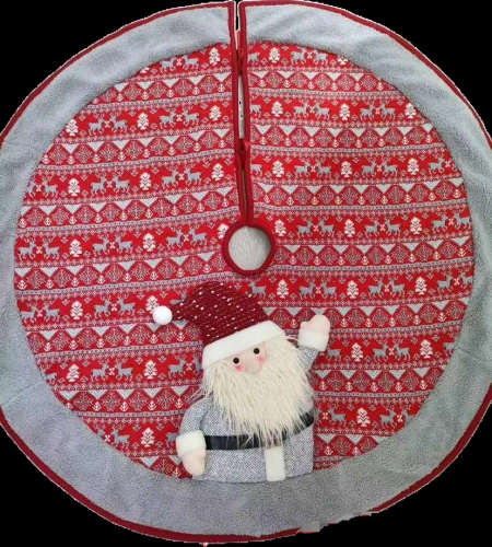 Fusta brad de Crăciun "Deer pattern" Ø - 100