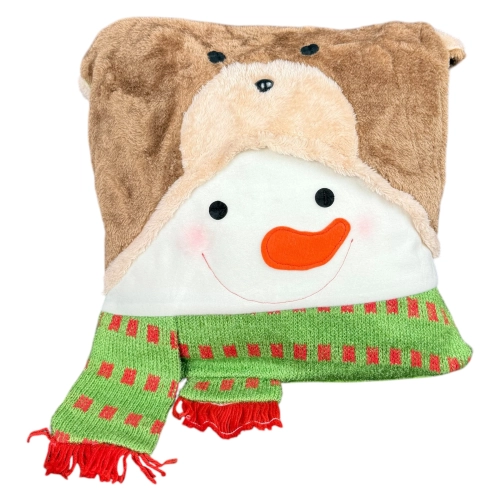 Perna de Craciun "Bear and snowman", 42cm
