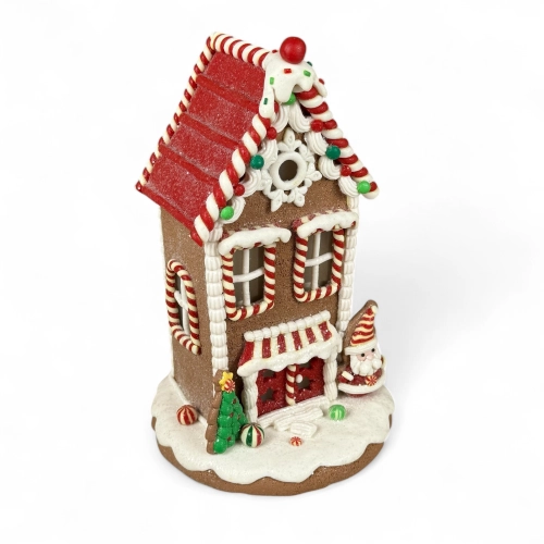 Figurina din ceramica "Casa de turta dulce #7A"